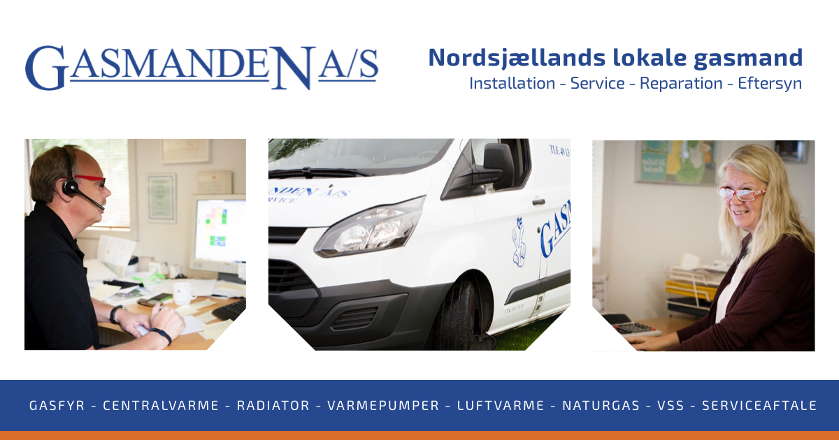 GASMANDEN A/S logo